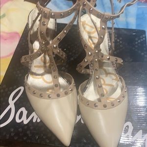 Sam Edelman gladiator stud snake pump